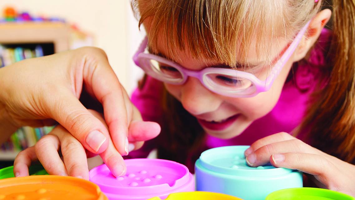 Pediatric Low Vision Rehabilitation