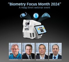 Haag-Streit to Host "Biometry Focus Month 2024" with Weekly Webinars in November image