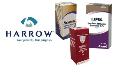 Harrow Closes Acquisition of US Rights to Ilevro, Nevanac, Vigamox, Maxidex, and Triesence
and Will Begin Receiving Net Pro