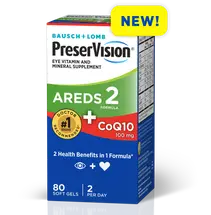 Bausch + Lomb Launches PreserVision AREDS 2 Formula Soft Gels Plus CoQ10 in the United States image