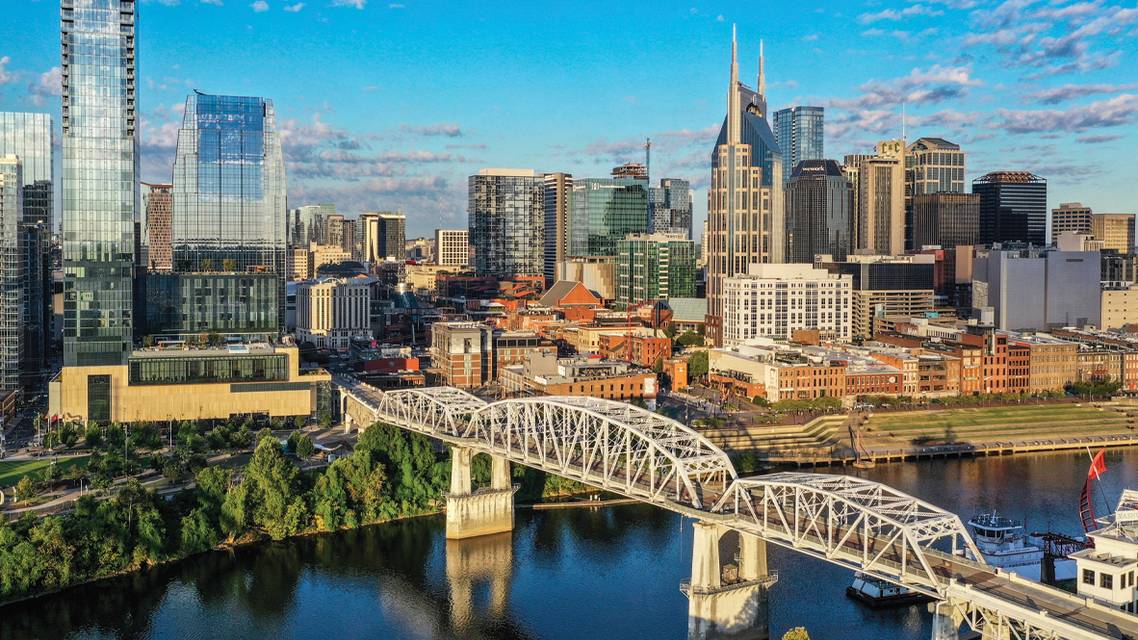 Nashville Tennessee skyline