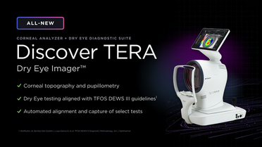 Topcon Healthcare Unveils TERA Dry Eye Imager for Dry Eye Diagnosis and Management image
