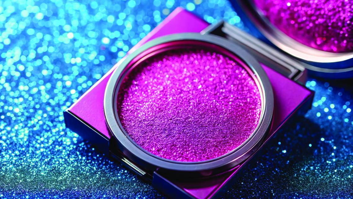 pink eyeshadow