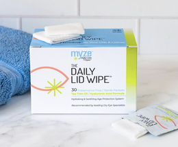 Myze Launches 'The Daily Lid Wipe' for Eyelid Hygiene image