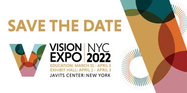 Proof of COVID-19 Vaccination and Face Coverings Will Not Be Required to Attend Vision Expo East, March 31-April 3, 2022 imag