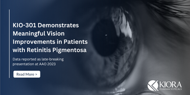 Kiora’s KIO-301 Molecular Photoswitch Evaluated for Retinitis Pigmentosa in ABACUS image