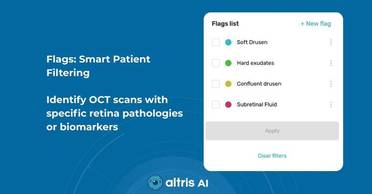 Altris AI Launches Advanced Flagging System to Transform OCT Data Search image