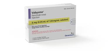 Genentech’s Vabysmo Prefilled Syringe Approved by FDA for AMD, DME, and RVO image