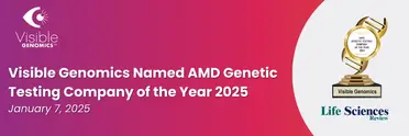 Visible Genomics Wins 2025 AMD Genetic Testing Company of the Year Award image
