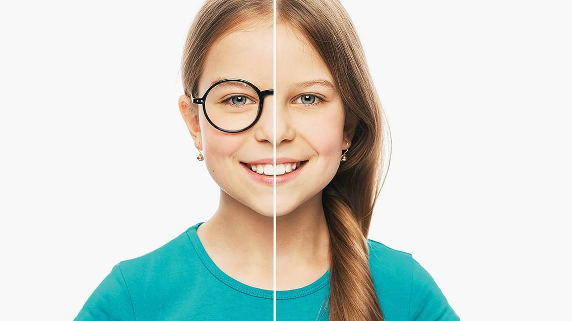 Kids in Contact Lenses