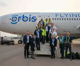 Orbis Flying Eye Hospital Begins 2-Week Training Project to Improve Eye Care Across Rwanda image