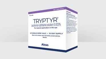 Alcon Receives FDA Approval of Tryptyr for the Treatment of the Signs and Symptoms of Dry Eye Disease image