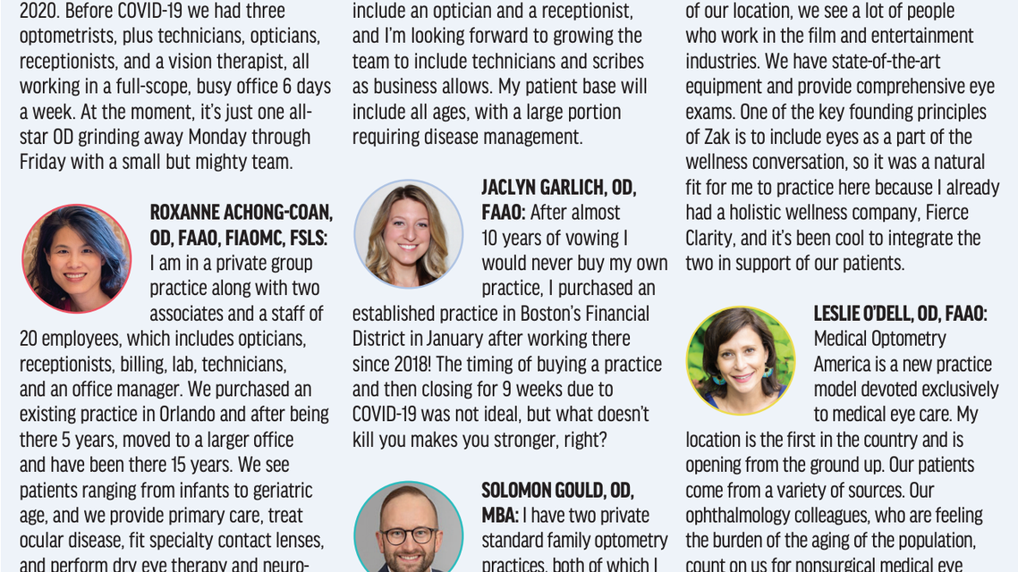 Sage Advice for Business Minded ODs