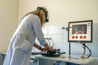 Hospital in Poland is First Teaching Institution to Use Haag-Streit's Eyesi Indirect Ophthalmoscope ROP Simulators image